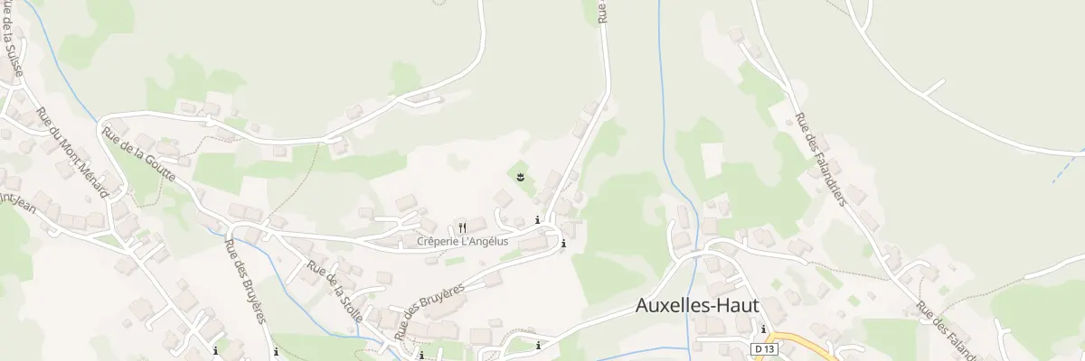 Plan du 3 Rue des Etangs à Auxelles-Haut