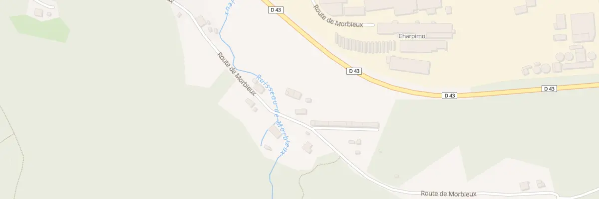 Plan du 441 Rte de Morbieux à Saulxures-sur-Moselotte