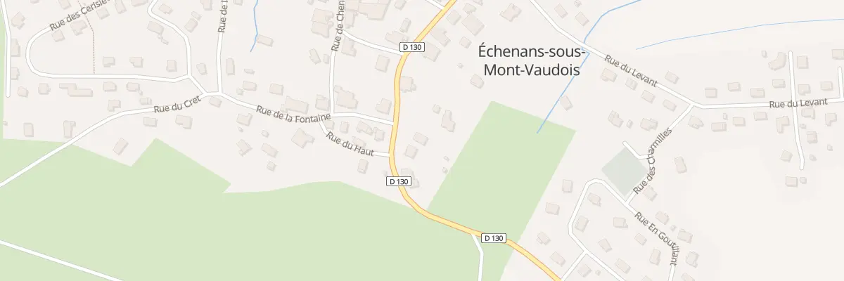 Plan du 19 Grande Rue à Échenans-sous-Mont-Vaudois