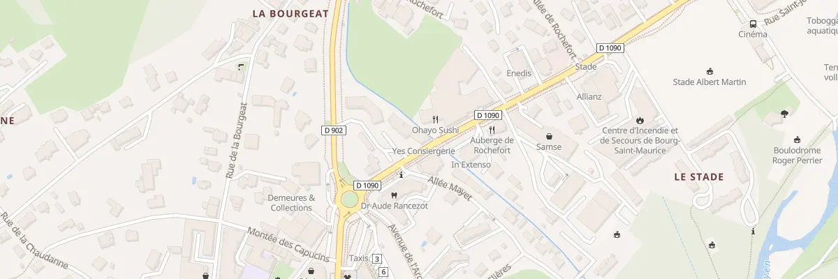 Plan du 73 Av du Stade à Bourg-Saint-Maurice