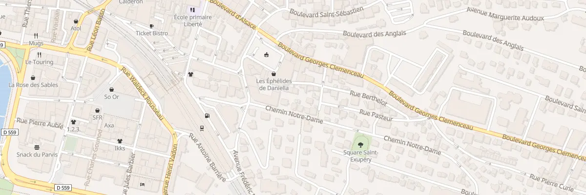 Plan du 41 Rue Berthelot à Saint-Raphaël