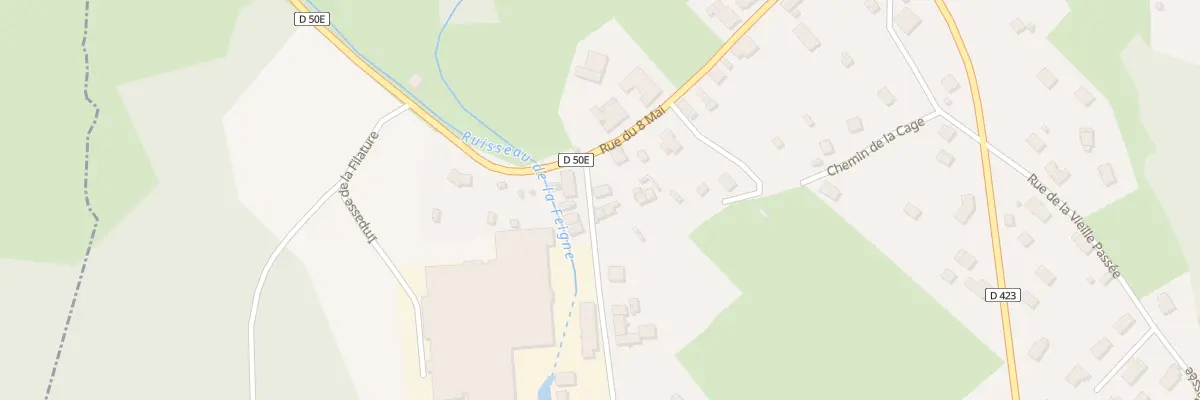 Plan du 33 Rue Marie Joséphine Walter à Granges-Aumontzey