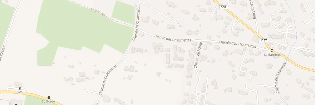 Plan du 34 Les Chaumettes à Montauroux
