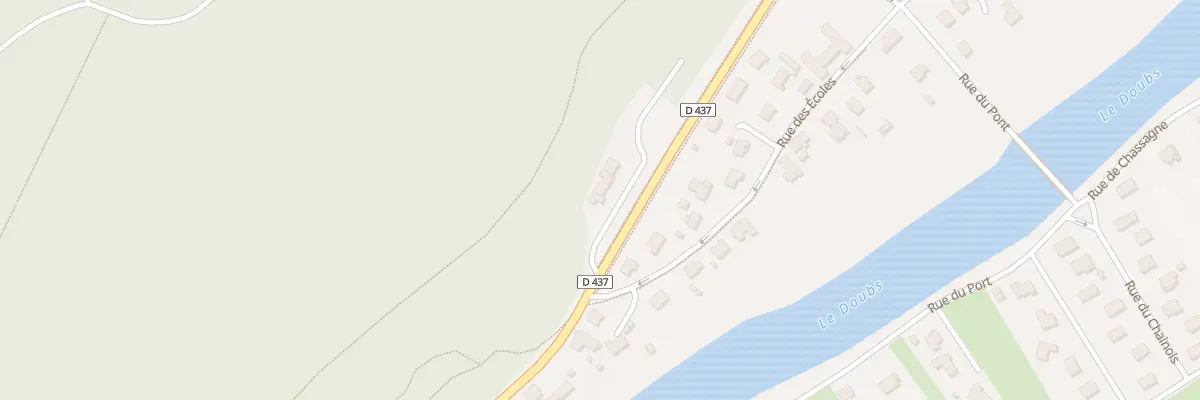 Plan du 2 Rue des Forges à Bourguignon