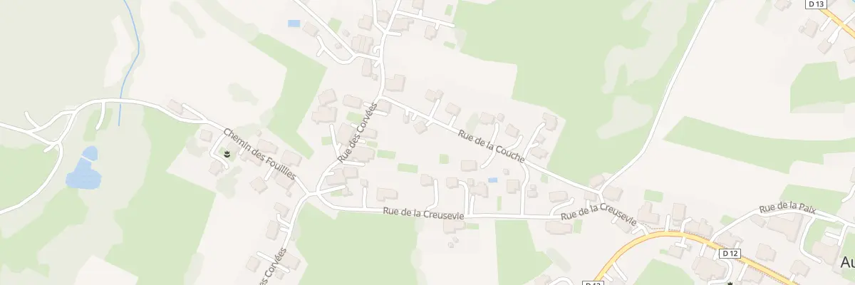 Plan du 2 Rue de la Couche à Auxelles-Bas
