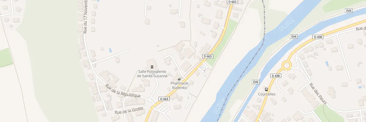 Plan du 82 Rue de Besançon à Sainte-Suzanne
