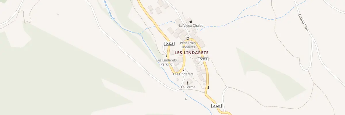 Plan du 4753 Rte des Lindarets à Montriond
