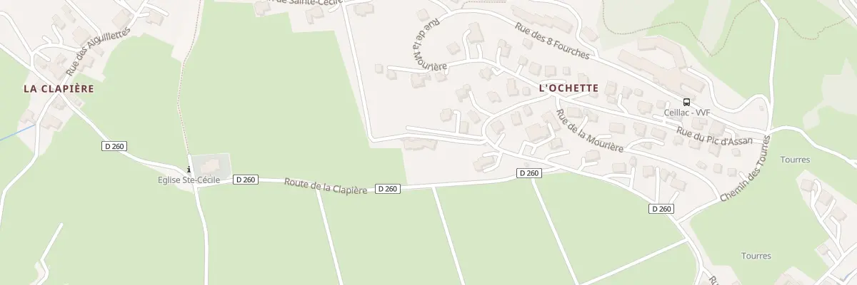 Plan du 85 Rue du Pic d’Assan à Ceillac
