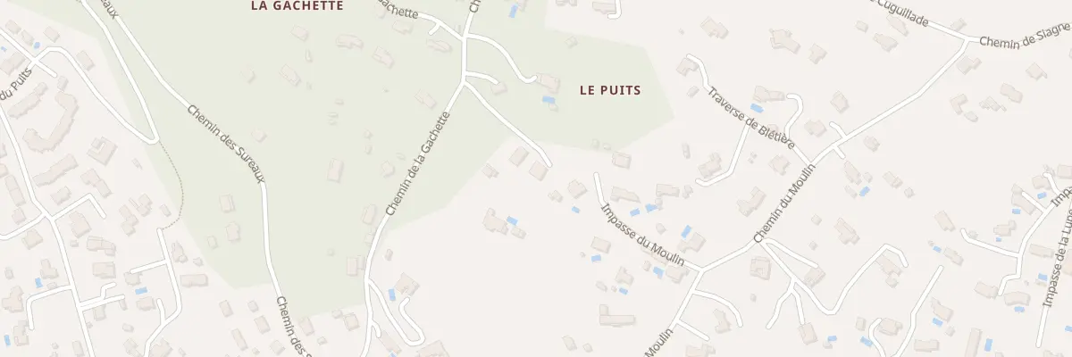 Plan du 6136 Le Puits à Montauroux