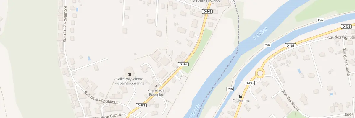 Plan du 78 Rue de Besançon à Sainte-Suzanne