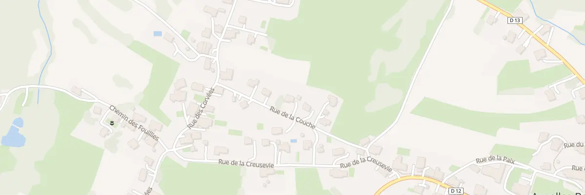 Plan du 3 Rue de la Couche à Auxelles-Bas