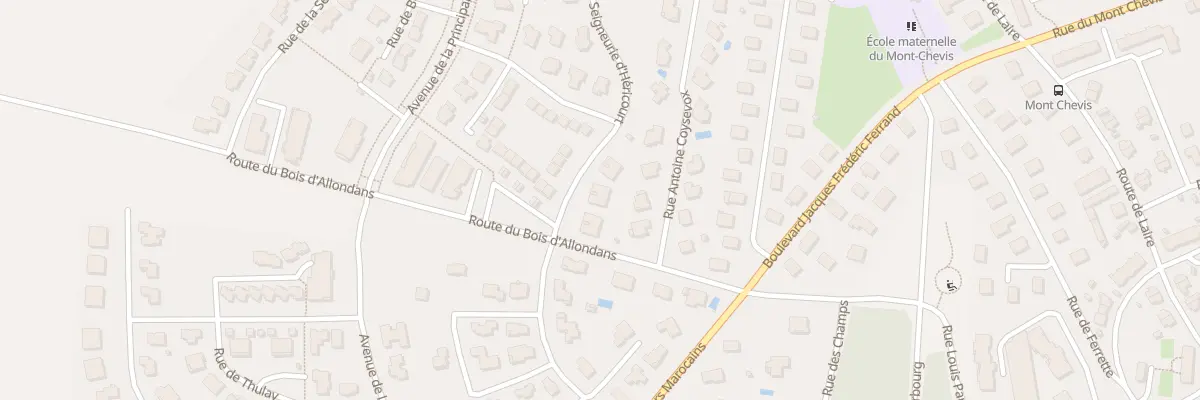 Plan du 6C Rue de la Seigneurie d’Hericou à Montbéliard