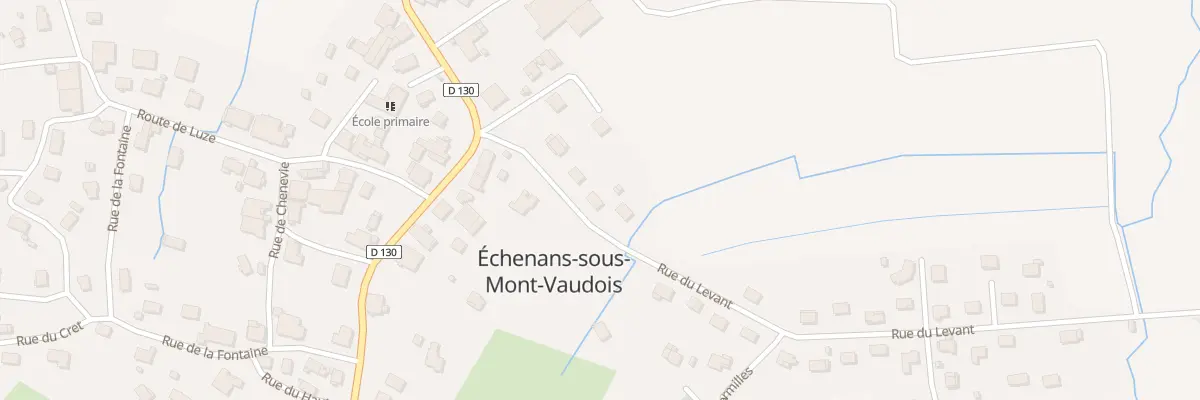 Plan du 5 Rue du Levant à Échenans-sous-Mont-Vaudois