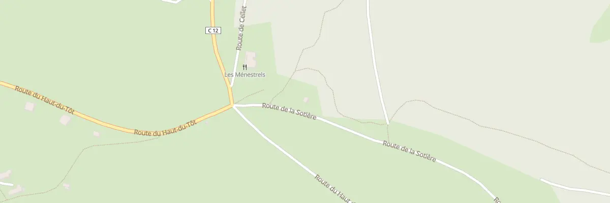 Plan du 1 Rte de la Sotière à Sapois