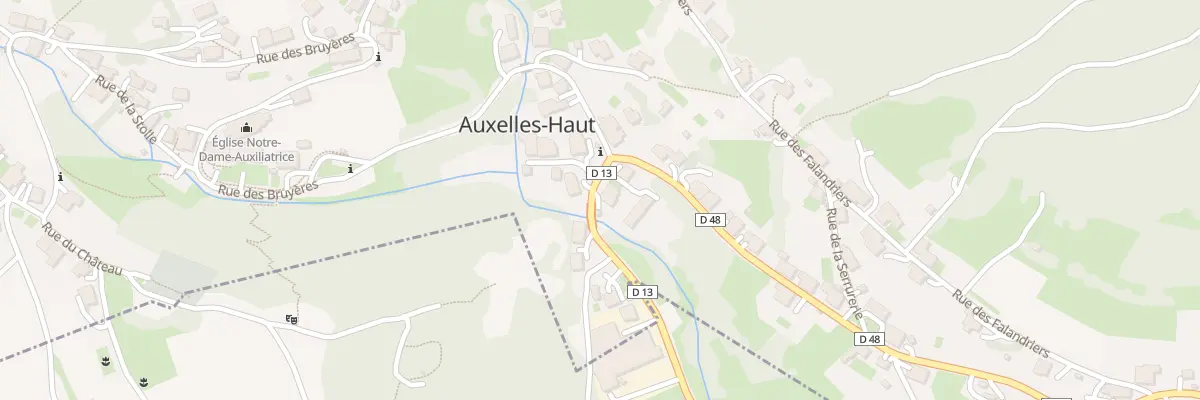 Plan du 49 Rue des Roches à Auxelles-Haut
