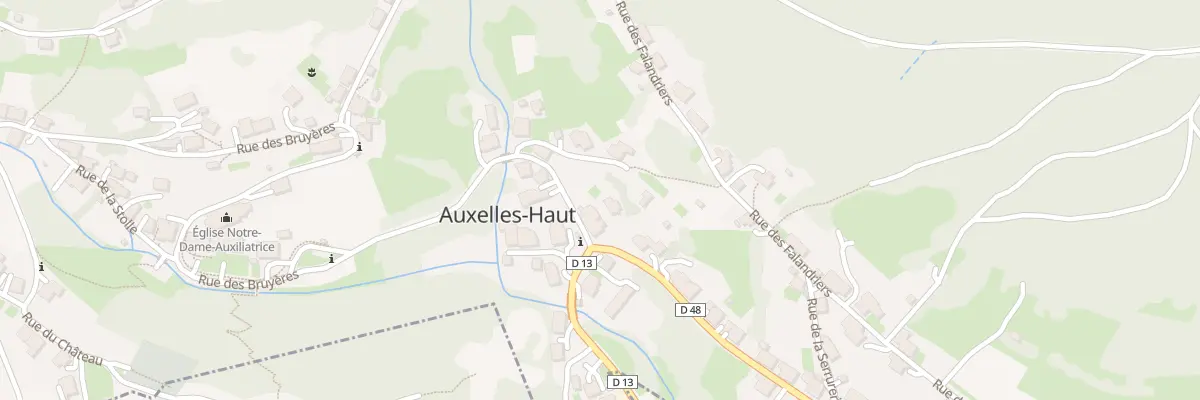 Plan du 9001 Rue de l’Ordon Verrier à Auxelles-Haut