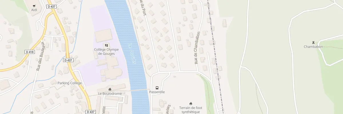 Plan du 4 Rue des Murgers à Pont-de-Roide-Vermondans