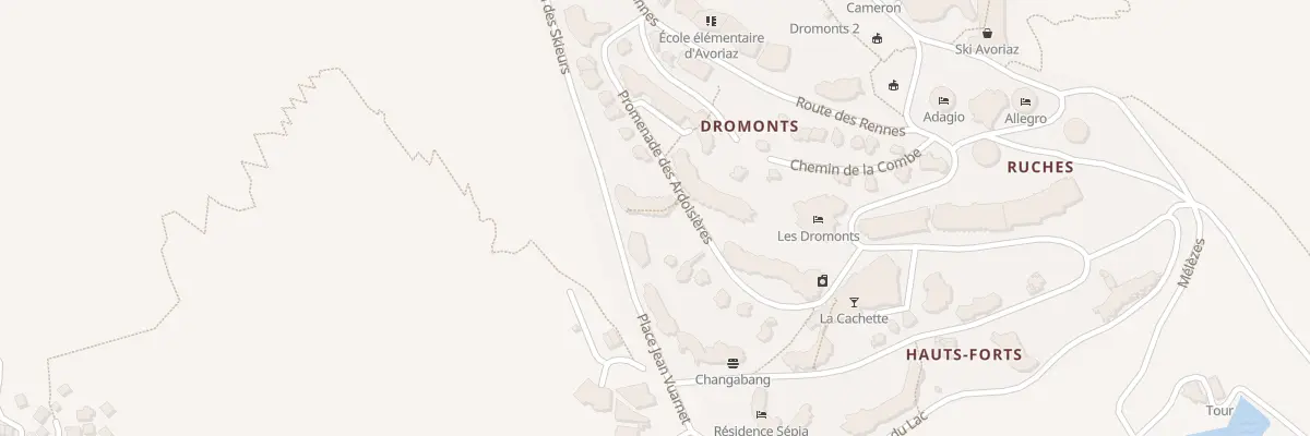 Plan du 154 Prom des Ardoisières à Morzine
