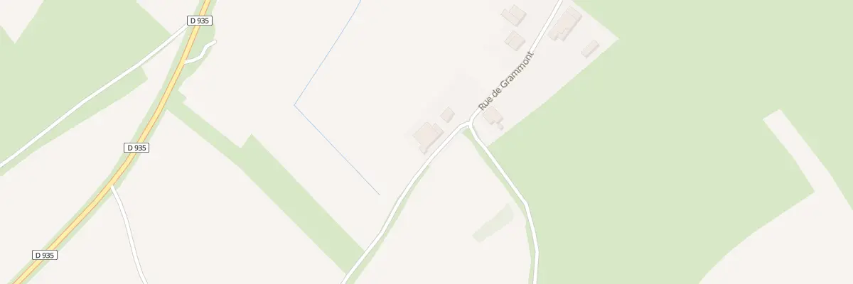 Plan du 34 Rue de Grammont à Merviller
