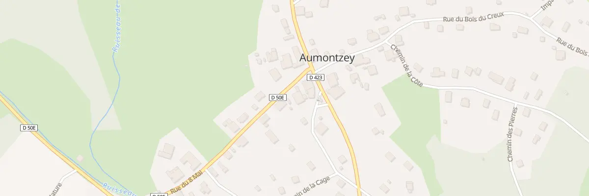 Plan du 35 Rue du Huit Mai à Granges-Aumontzey
