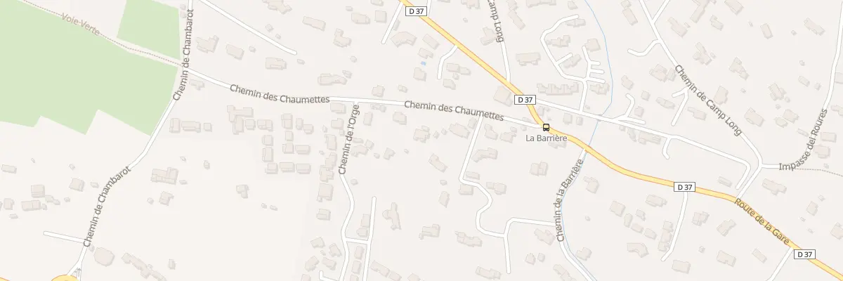 Plan du 6004 Les Chaumettes à Montauroux