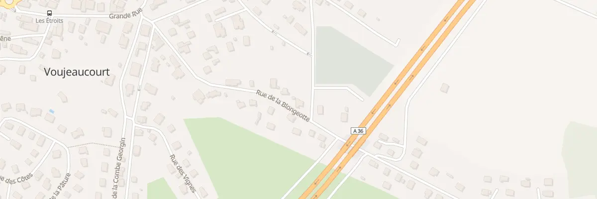 Plan du 18 Rue de la Blongeotte à Voujeaucourt