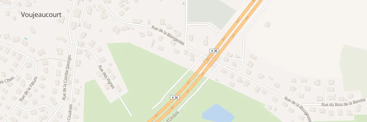 Plan du 17B Rue de la Blongeotte à Voujeaucourt