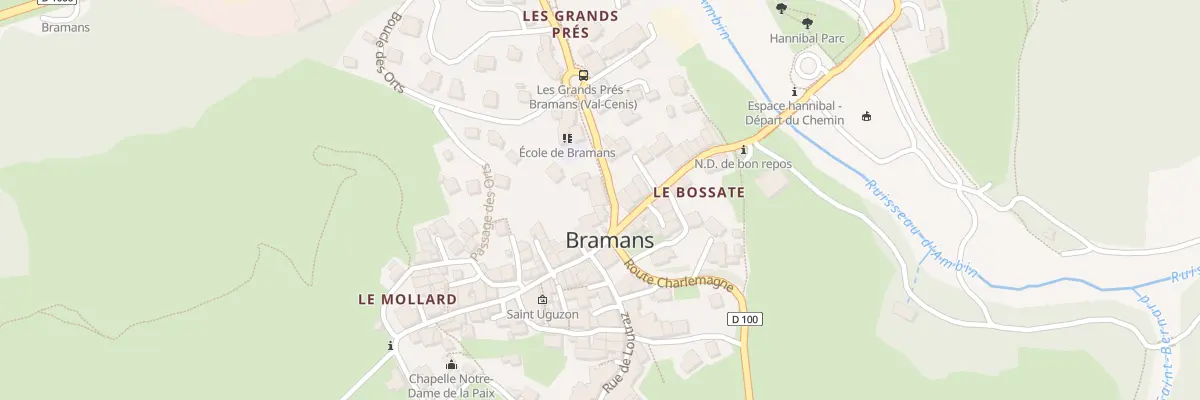 Plan du 17 Rue des Grands-Prés à Val-Cenis