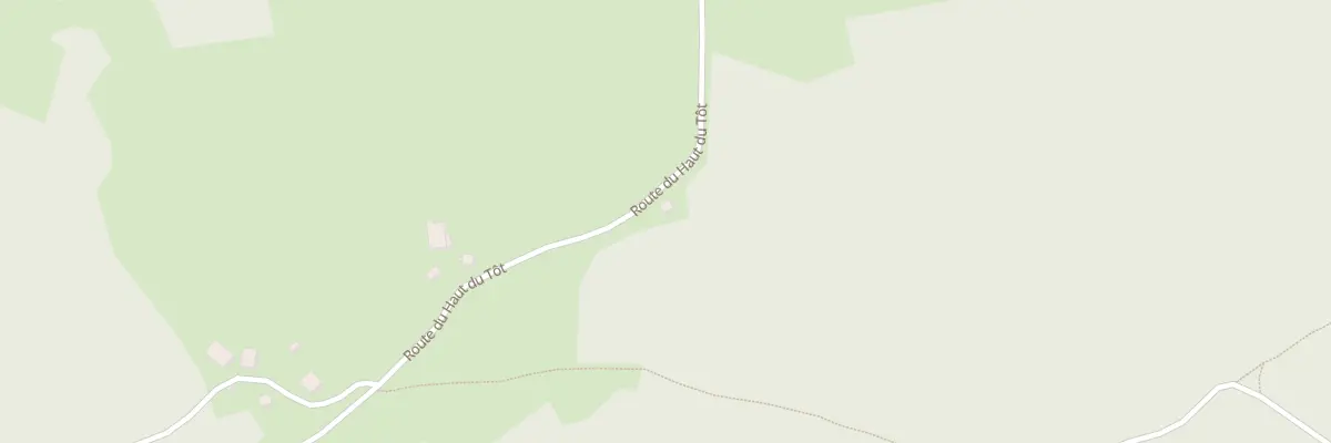 Plan du 2 Rte du Haut du Tôt à Sapois