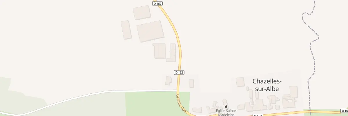 Plan du 17 Grande Rue à Chazelles-sur-Albe