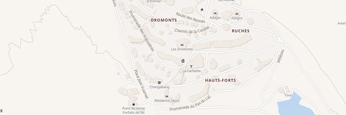 Plan du 261 Prom des Ardoisières à Morzine