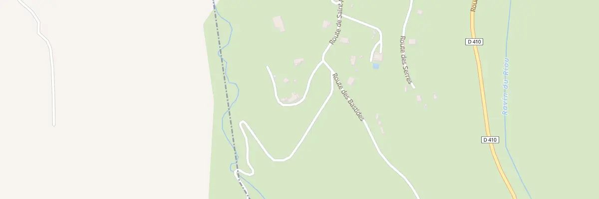 Plan du 5010 La Rages à Castellet-lès-Sausses