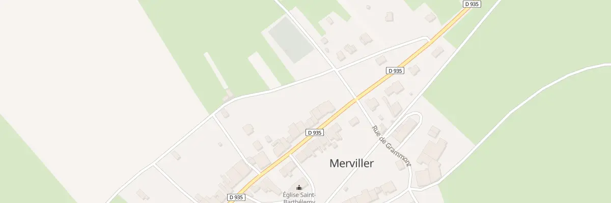 Plan du 39 Rue de Montigny à Merviller