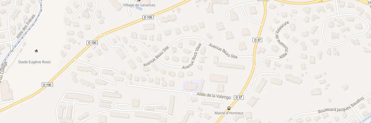 Plan du 102 Av Roc View à Saint-Raphaël