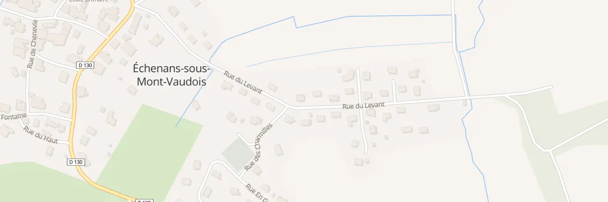 Plan du 15 Rue du Levant à Échenans-sous-Mont-Vaudois