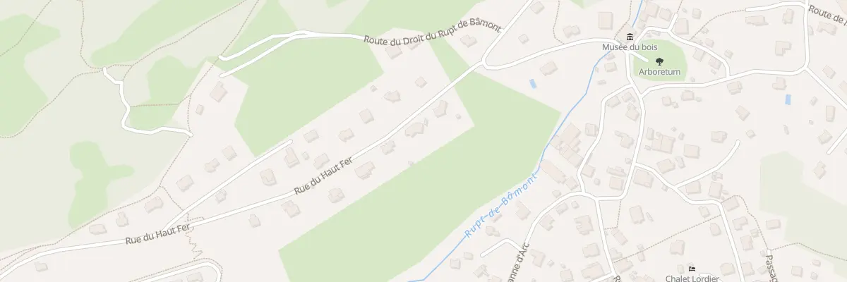 Plan du 97 Rue du Haut Fer à Saulxures-sur-Moselotte