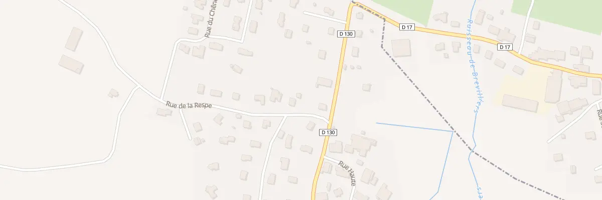 Plan du 2B Rue de la Respe à Mandrevillars