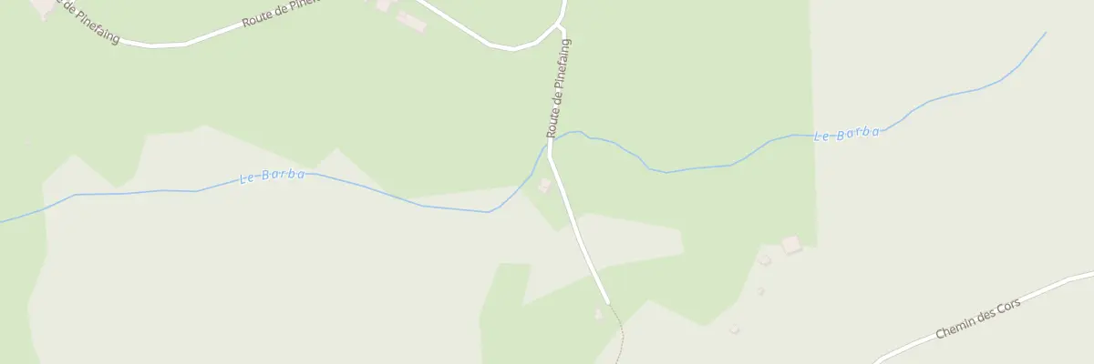 Plan du 11 Rte de Pinéfaing à Liézey