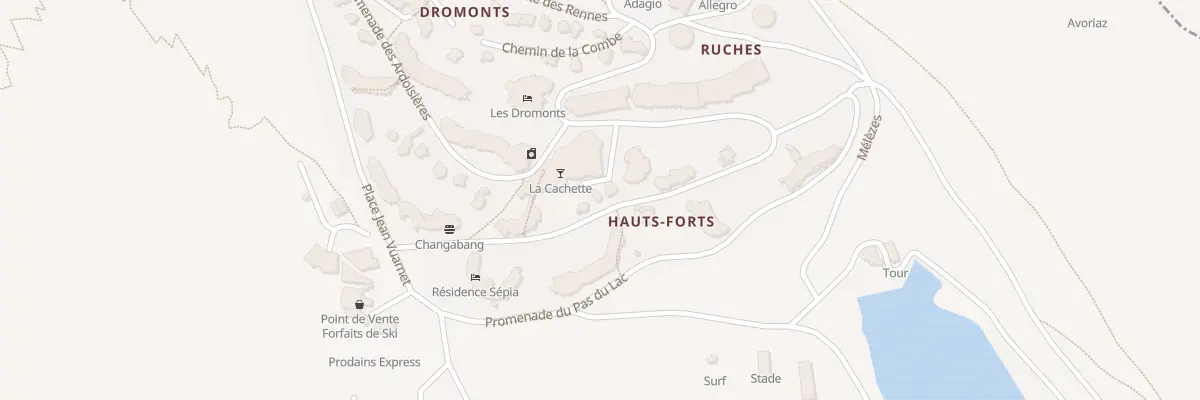 Plan du 24B Mte des Mélèzes à Morzine