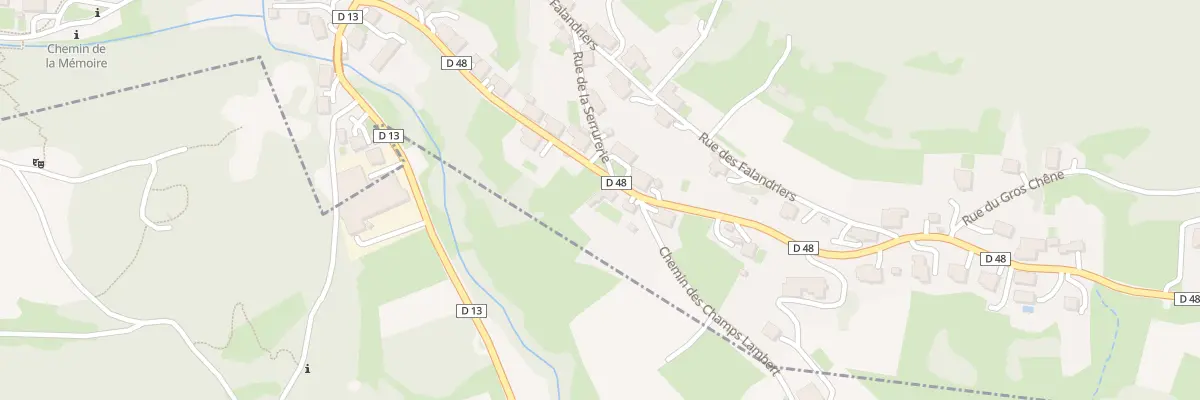 Plan du 35 Rue des Roches à Auxelles-Haut