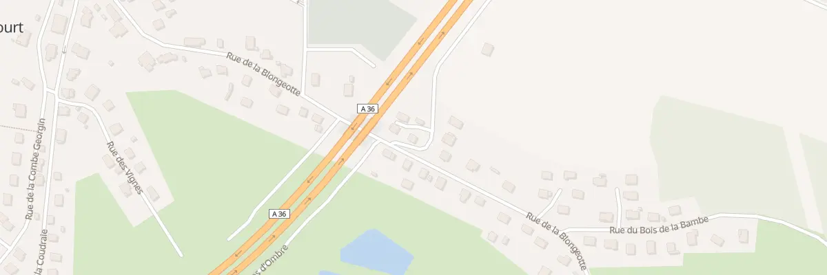 Plan du 30 Rue de la Blongeotte à Voujeaucourt