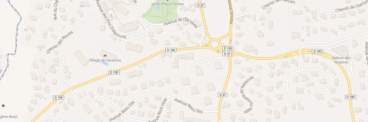 Plan du 800 Av Théodore Rivière à Saint-Raphaël