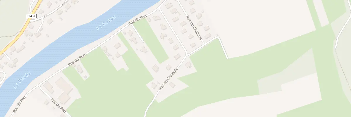 Plan du 14 Rue du Chainois à Bourguignon