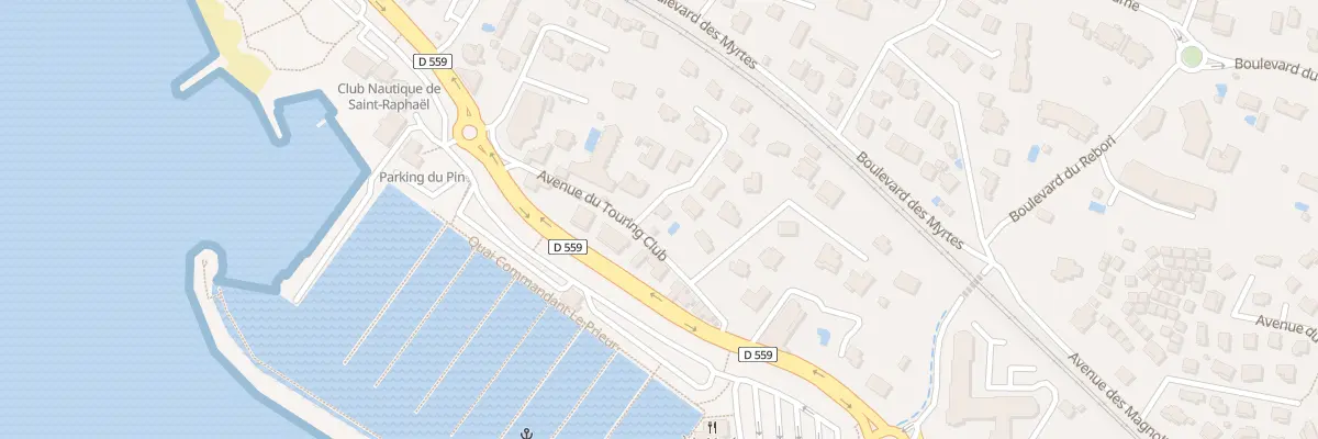 Plan du 117 Av du Touring Club à Saint-Raphaël
