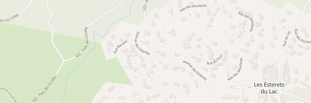 Plan du 12 Av des Esterets à Montauroux