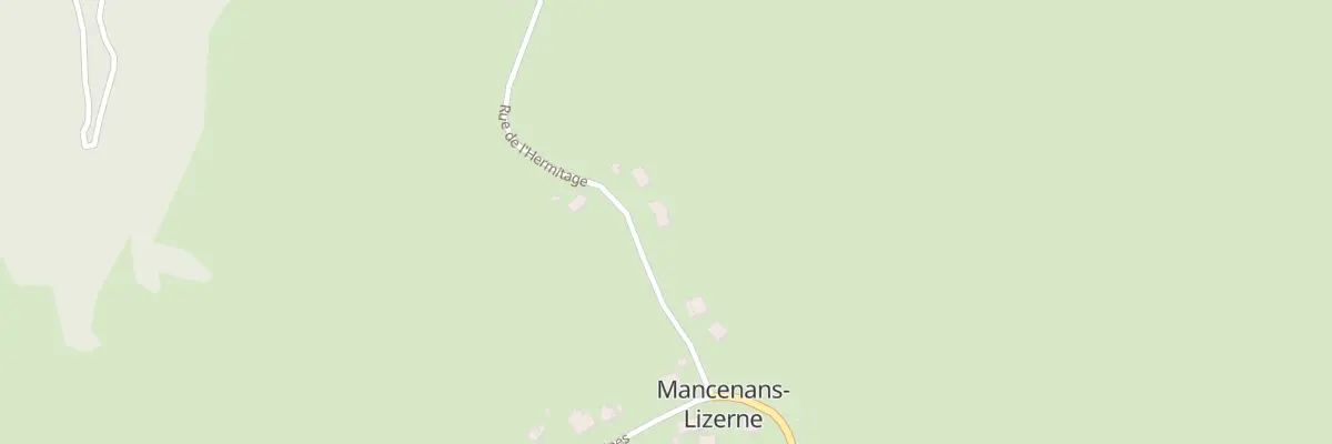 Plan du 3 Rue de l’Hermitage à Mancenans-Lizerne