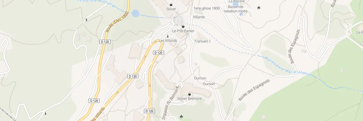 Plan du 6454A Imm Le Mirantin I à Bourg-Saint-Maurice