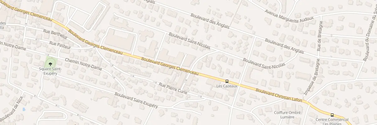 Plan du 583 Bd Georges Clémenceau à Saint-Raphaël