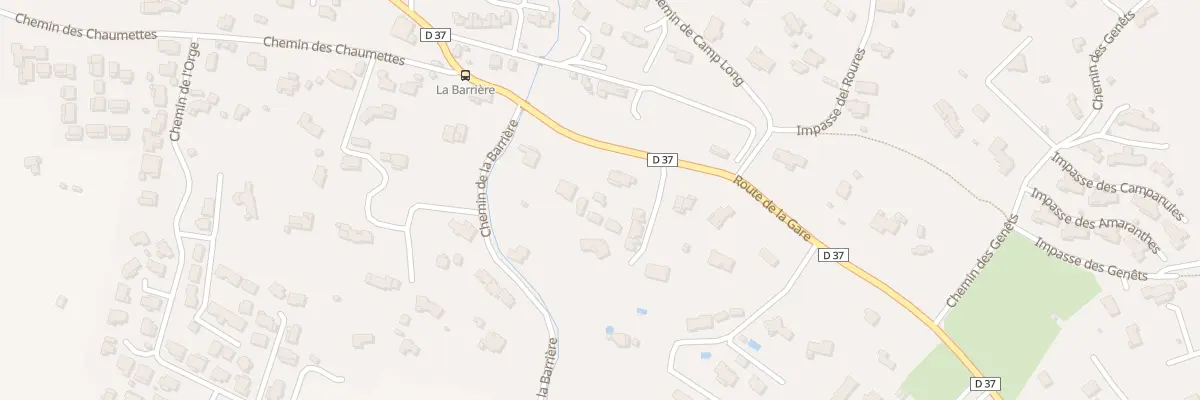 Plan du 1770 Rte Rd 37 à Montauroux