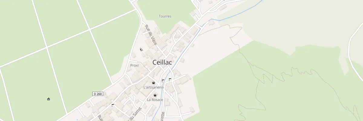 Plan du 34 Che de Parouras à Ceillac